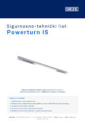 Powerturn IS Sigurnosno-tehnički list HR