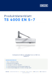 TS 4000 EN 5-7 Produktdatenblatt DE