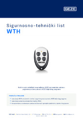 WTH Sigurnosno-tehnički list HR