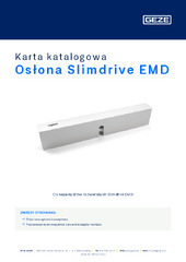 Osłona Slimdrive EMD Karta katalogowa PL