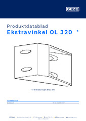 Ekstravinkel OL 320  * Produktdatablad DA