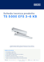 TS 5000 EFS 3-6 KB Scheda tecnica prodotto IT