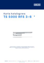 TS 5000 RFS 3-6  * Karta katalogowa PL