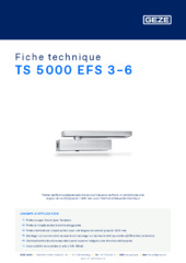 TS 5000 EFS 3-6 Fiche technique FR