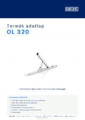 OL 320 Termék adatlap HU