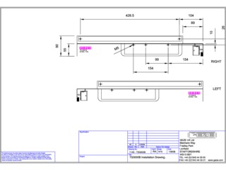 Product scale drawing EN (1621321)