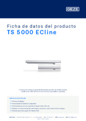 TS 5000 ECline Ficha de datos del producto ES