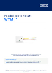 WTM  * Produktdatenblatt DE