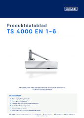 TS 4000 EN 1-6 Produktdatablad NB