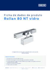 Rollan 80 NT vidro Ficha de dados de produto PT