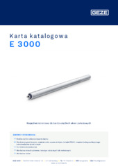 E 3000 Karta katalogowa PL