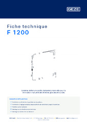 F 1200 Fiche technique FR
