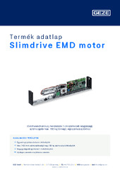 Slimdrive EMD motor Termék adatlap HU