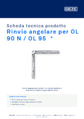 Rinvio angolare per OL 90 N / OL 95  * Scheda tecnica prodotto IT