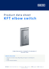 KFT elbow switch Product data sheet EN