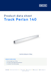 Track Perlan 140 Product data sheet EN