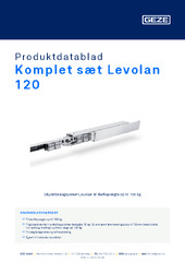 Komplet sæt Levolan 120 Produktdatablad DA