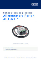 Alimentatore Perlan AUT-NT  * Scheda tecnica prodotto IT