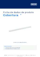 Cobertura  * Ficha de dados de produto PT