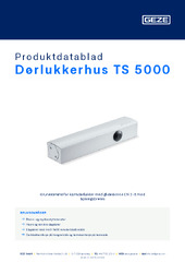 Dørlukkerhus TS 5000 Produktdatablad NB