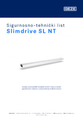 Slimdrive SL NT Sigurnosno-tehnički list HR
