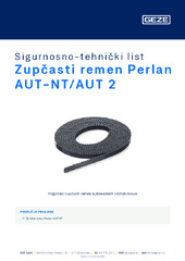 Zupčasti remen Perlan AUT-NT/AUT 2 Sigurnosno-tehnički list HR