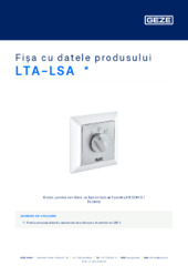 LTA-LSA  * Fișa cu datele produsului RO