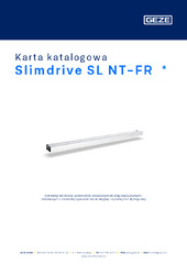 Slimdrive SL NT-FR  * Karta katalogowa PL