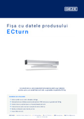 ECturn Fișa cu datele produsului RO