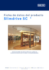 Slimdrive SC  * Ficha de datos del producto ES