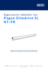 Pogon Slimdrive SL NT-FR Sigurnosno-tehnički list HR
