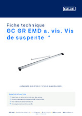 GC GR EMD a. vis. Vis de suspente  * Fiche technique FR