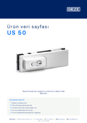 US 50 Ürün veri sayfası TR