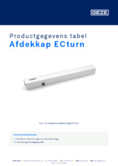 Afdekkap ECturn Productgegevens tabel NL