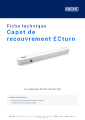 Capot de recouvrement ECturn Fiche technique FR