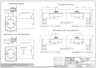 Desenho de montagem (758724)