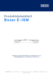 Boxer E-ISM Produktdatenblatt DE