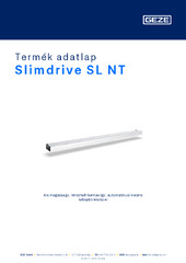 Slimdrive SL NT Termék adatlap HU