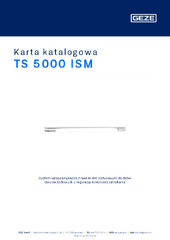 TS 5000 ISM Karta katalogowa PL