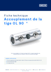 Accouplement de la tige OL 90  * Fiche technique FR