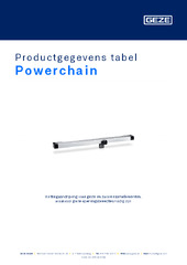 Powerchain Productgegevens tabel NL