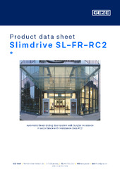 Slimdrive SL-FR-RC2  * Product data sheet EN
