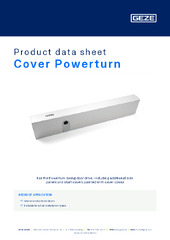 Cover Powerturn Product data sheet EN