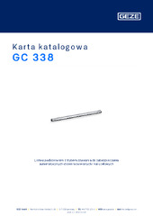 GC 338 Karta katalogowa PL