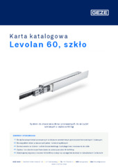 Levolan 60, szkło Karta katalogowa PL