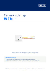 WTM  * Termék adatlap HU