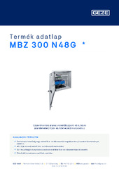 MBZ 300 N48G  * Termék adatlap HU