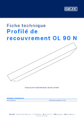 Profilé de recouvrement OL 90 N Fiche technique FR