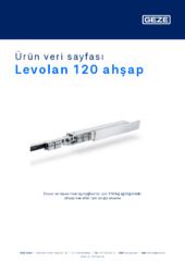 Levolan 120 ahşap Ürün veri sayfası TR