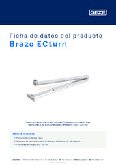 Brazo ECturn Ficha de datos del producto ES